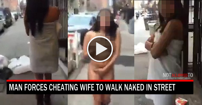 cheating wife caught