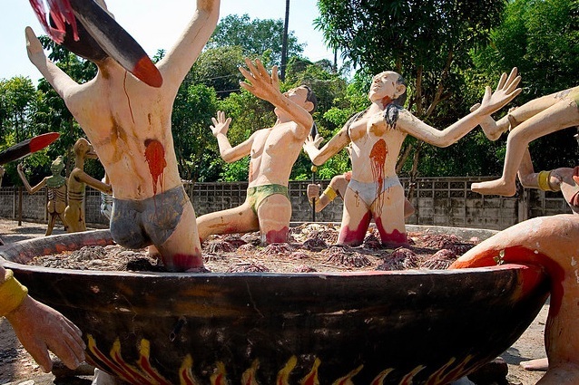 Wang Saen Suk Hell Buddhist Hell Garden in Thailand - TheNoChill (10)